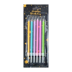 CORBAS VELAS FLUO x 6u